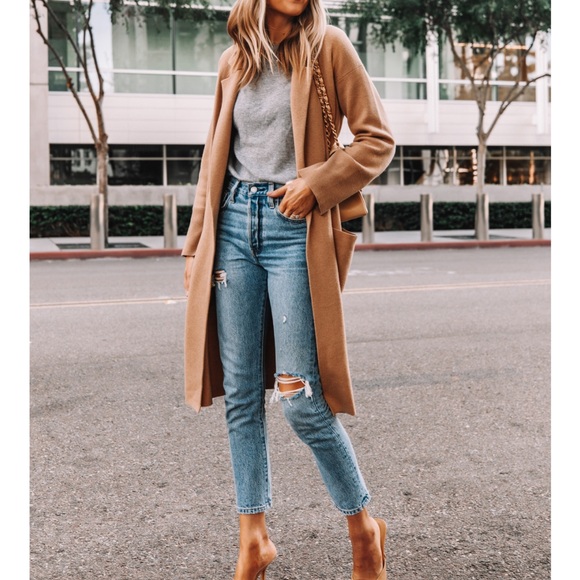 J. Crew Ella open-front long sweater-blazer - Picture 3 of 6